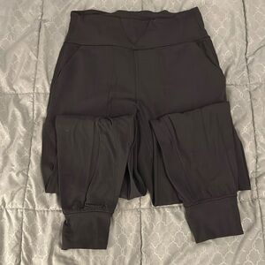 Black lululemon align joggers. Size 6